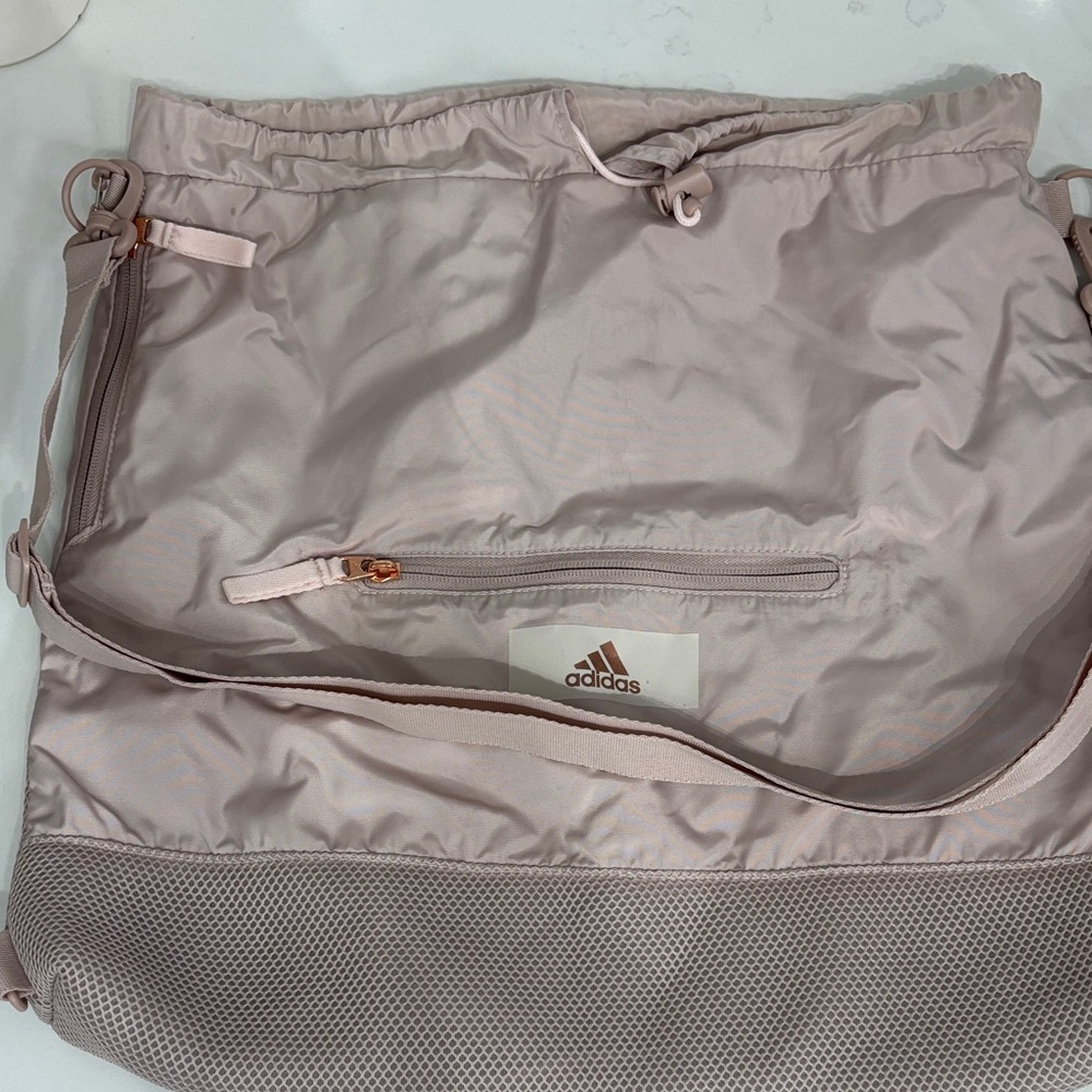 Adidas Women's Light Pink Backpack/Shoulder Bag/Crossbody Bag